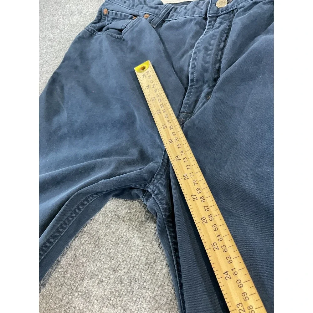 Polo Ralph Lauren Hanford Pants Men's 42x30 Navy Blue 100% Cotton Vintage